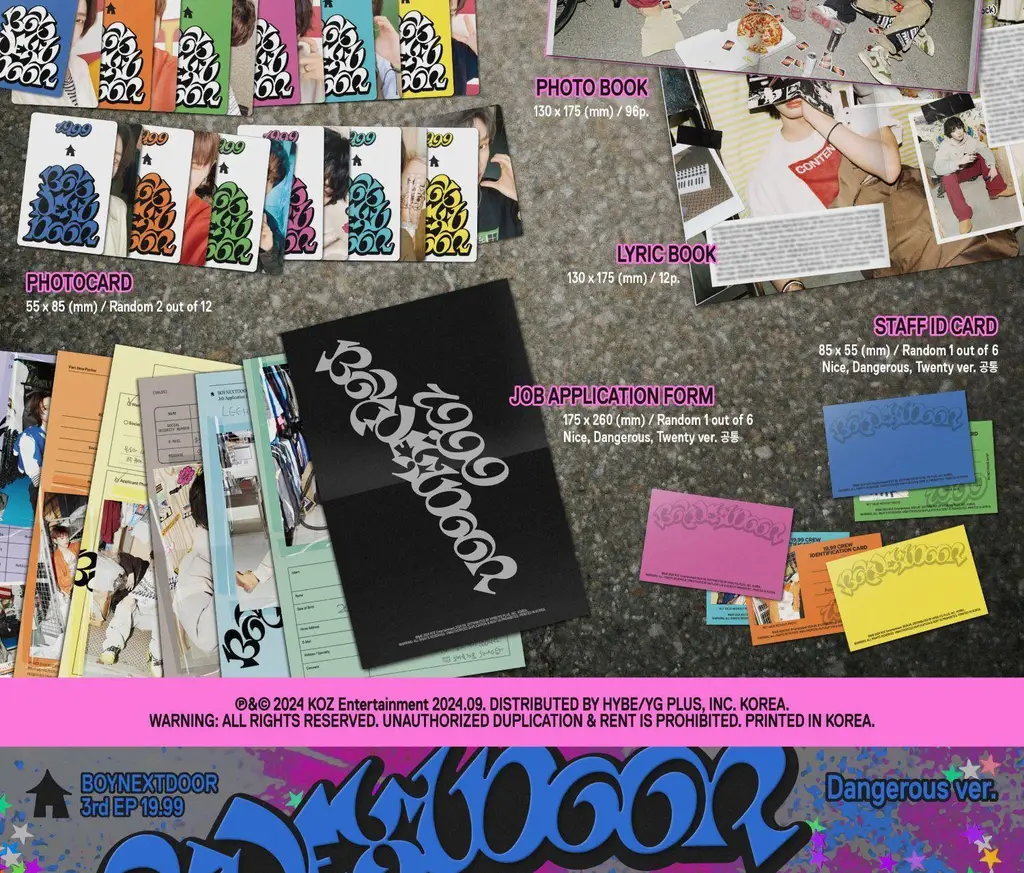 BOYNEXTDOOR 3rd EP [19.99] 상세페이지 2